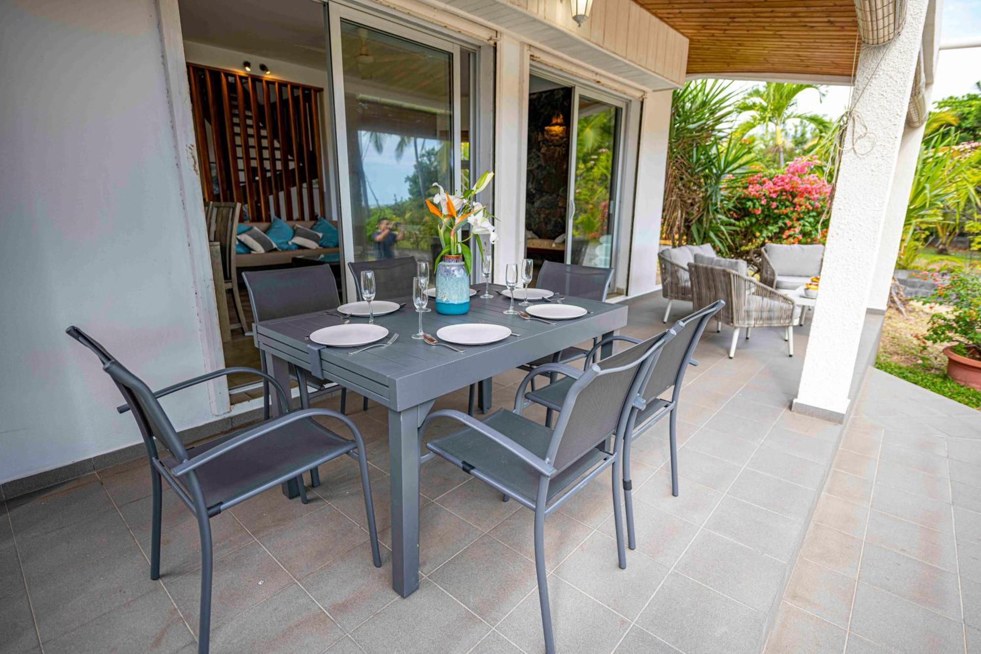 Villa & Bungalow 'Coco Des Sables' Les Pieds Dans L'Eau La Saline-Les-Bains Exterior foto